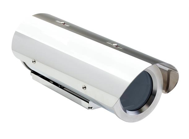 Tecnovideo 129SH/24 Stainless steel Sunshield+ heater 24VAC